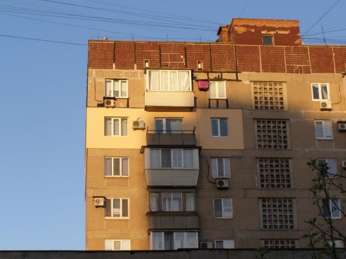 aislamiento de un apartamento de esquina