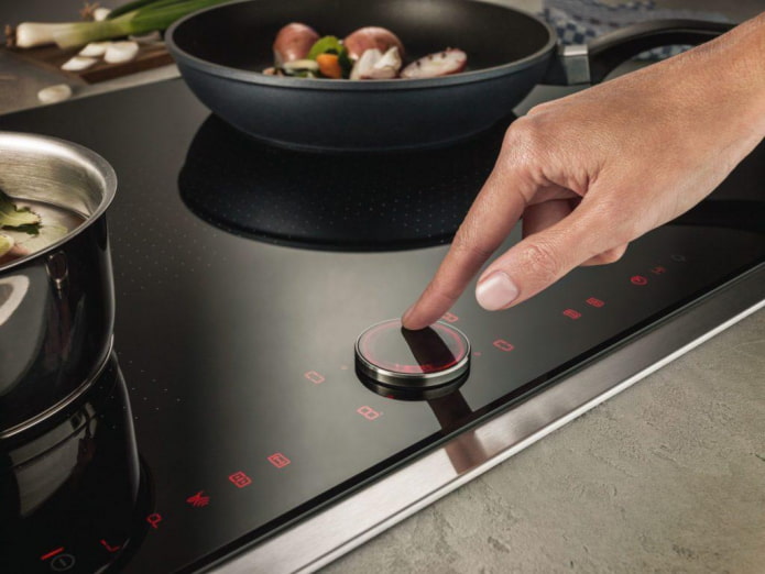 induction hob control