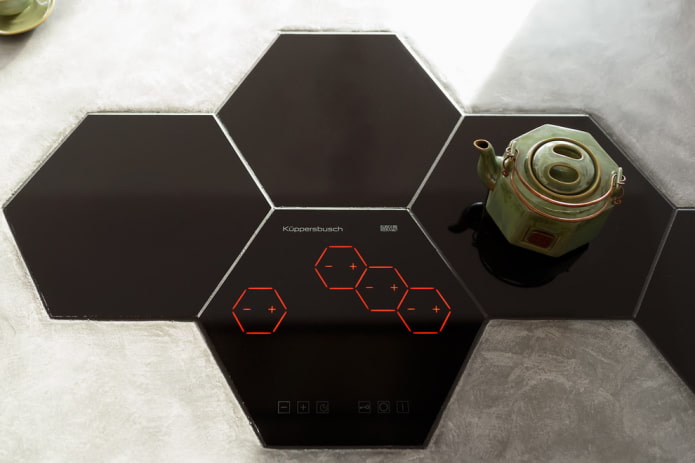 Induction panel-honeycomb