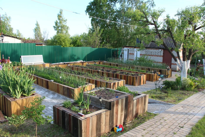 camas altas de tablas