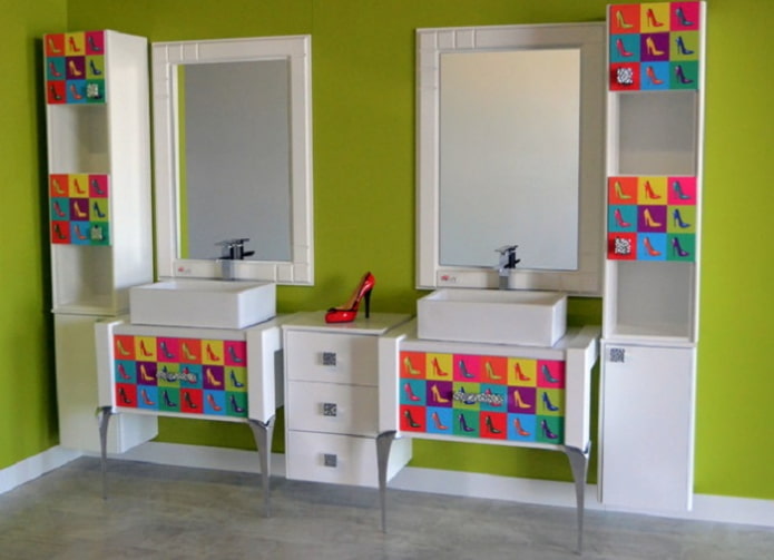 Pop art banyo