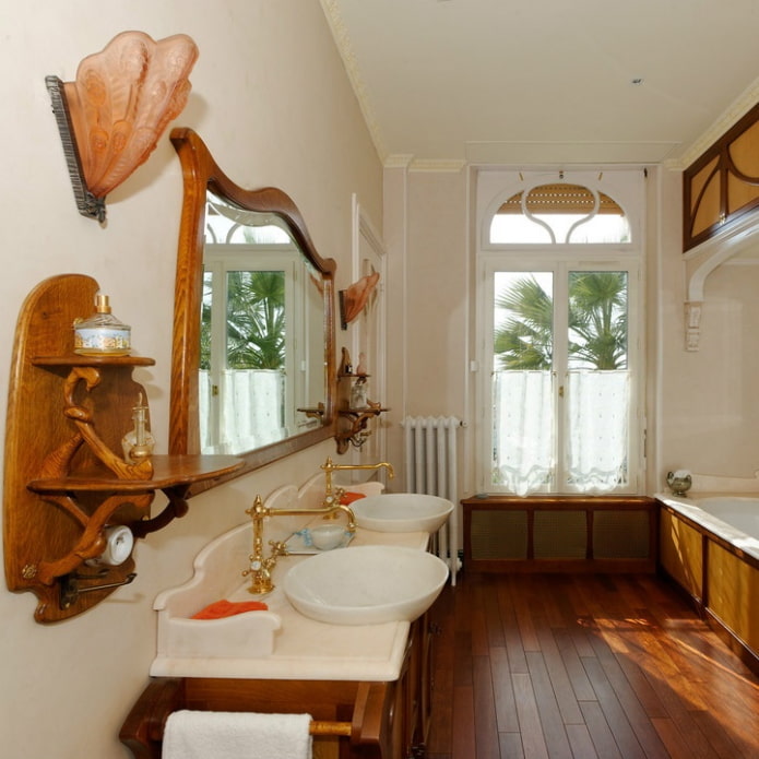 Baño Art Nouveau