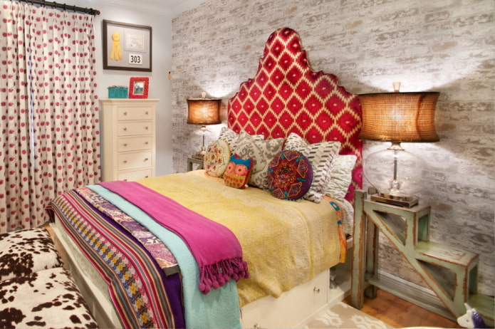 boho headboard