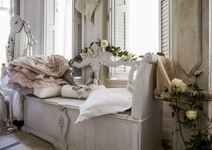 banco shabby chic