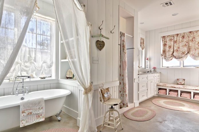 shabby chic banyo