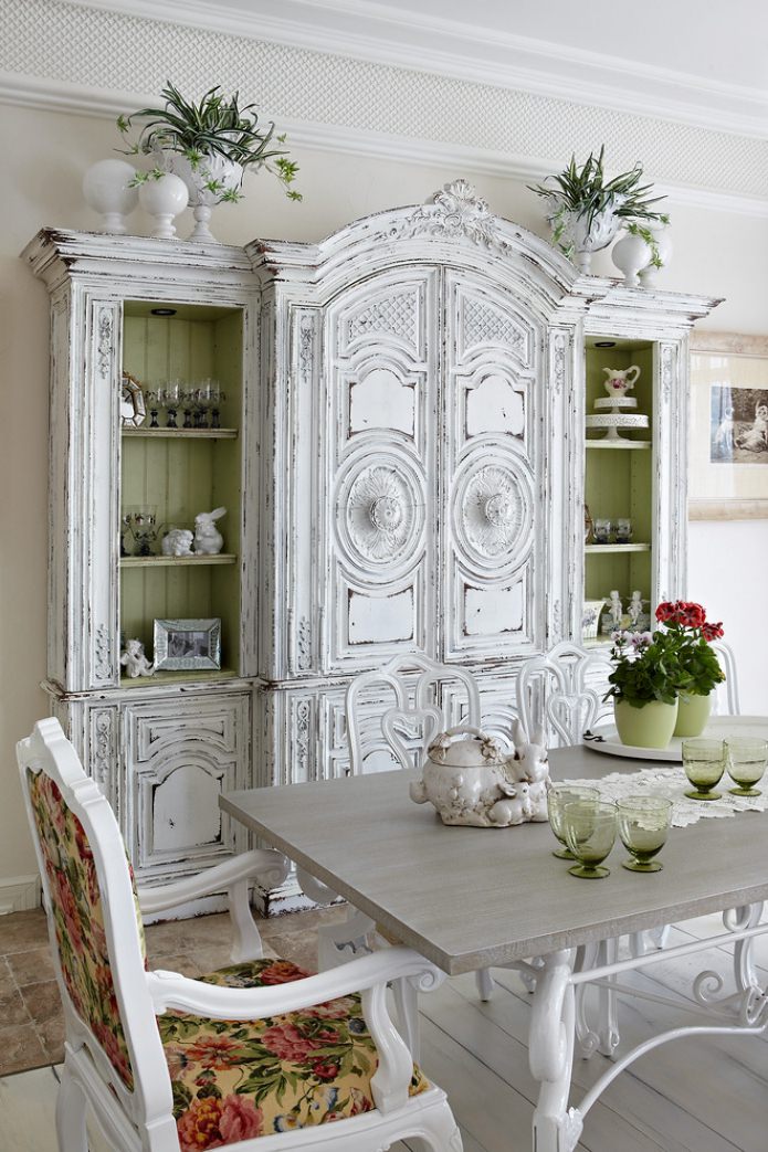 comedor shabby chic