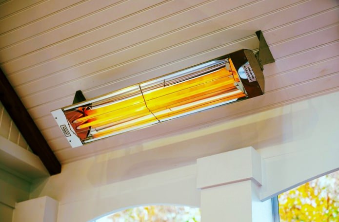 infrared heater sa kisame