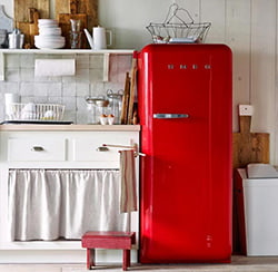 refrigerador en la cocina