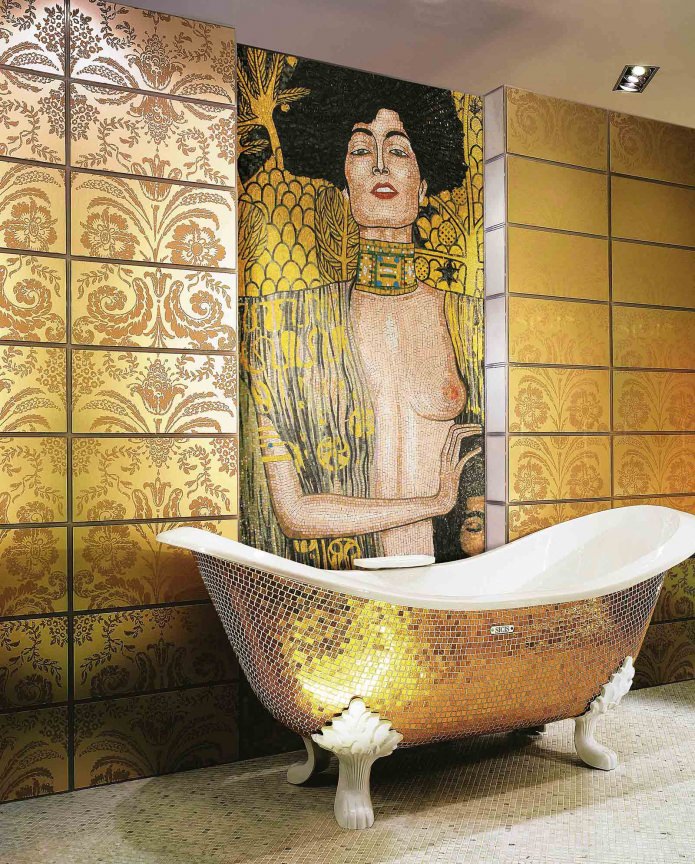 baño dorado