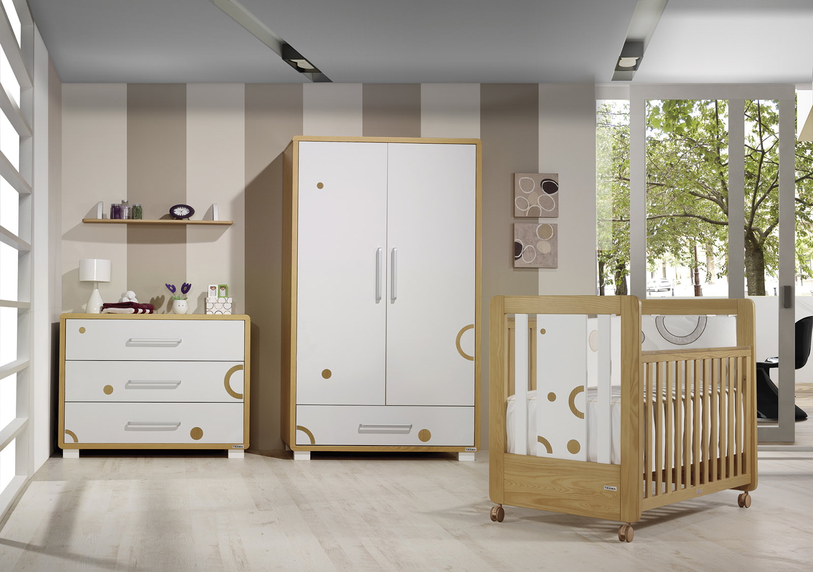 Habitación infantil beige