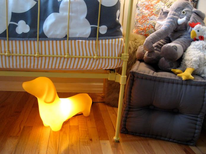 iluminación de suelo para habitación infantil