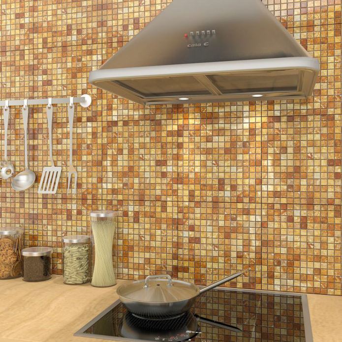 Delantal de cocina mosaico