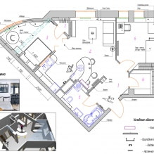 Proyecto de diseño de interiores de un apartamento con un diseño no estándar-1