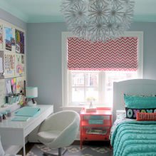 Diseño de dormitorio para una niña: fotos, características de diseño-11