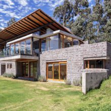 Casas con ventanas panorámicas: las 70 mejores fotos y soluciones inspiradoras-17