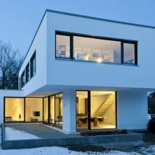 Casas con ventanas panorámicas: las 70 mejores fotos y soluciones inspiradoras-11