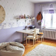 Elegir papel tapiz para una habitación infantil: 77 fotos e ideas modernas-12