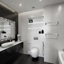 Interior del baño en un estilo moderno: 60 mejores fotos e ideas para el diseño-9