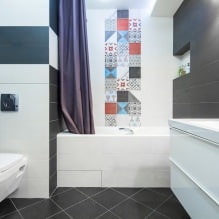 Interior del baño en un estilo moderno: 60 mejores fotos e ideas para el diseño-4