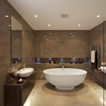 Interior del baño en un estilo moderno: 60 mejores fotos e ideas para el diseño-18