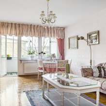 Cortinas en la sala de estar: 70 elegantes ideas fotográficas en el interior-15