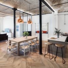 Parquet en el interior: tipos, elección de colores, métodos de instalación, 70 fotos-3