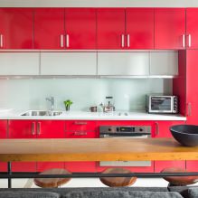 Color rojo en el interior: valor, combinación, estilos, decoración, muebles (80 fotos) -8