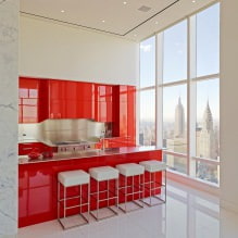 Color rojo en el interior: valor, combinación, estilos, decoración, muebles (80 fotos) -1