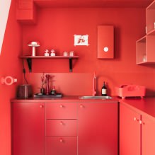 Color rojo en el interior: valor, combinación, estilos, decoración, muebles (80 fotos) -13