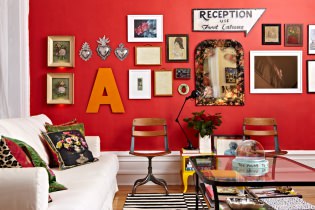 Color rojo en el interior: valor, combinación, estilos, decoración, muebles (80 fotos)