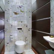 Interior del baño pequeño: características, diseño, color, estilo, más de 100 fotos-10