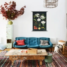 Estilo boho en el interior: características, elección de acabados, colores, muebles y decoración-4