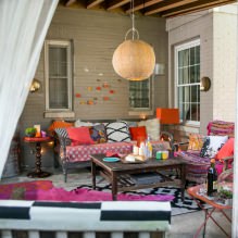 Estilo boho en el interior: características, elección de acabados, colores, muebles y decoración-7