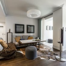 Diseño de interiores contemporáneo: descripción, elección de acabados, mobiliario y decoración-19