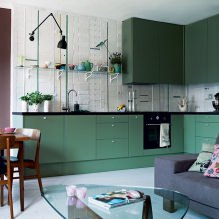 Interior en tonos menta: combinaciones, elección de estilo, decoración y mobiliario (65 fotos) -4