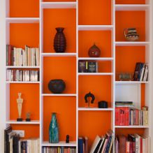 Color naranja en el interior: significado, características de diseño, estilos, 60 fotos-8