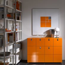 Color naranja en el interior: significado, características de diseño, estilos, 60 fotos-5