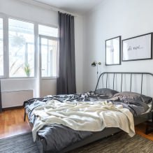 Cortinas grises en el interior del apartamento: tipos, telas, estilos, combinaciones, diseño y decoración-2