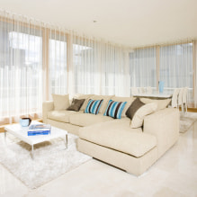 Beige sofa sa interior: 70+ modernong mga larawan at disenyo ng mga ideya-5