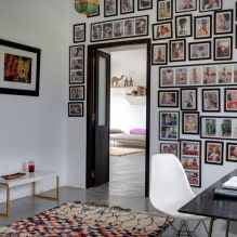 Decoración de paredes con fotografías: diseño, ubicación, tema, foto en el interior de las habitaciones-6