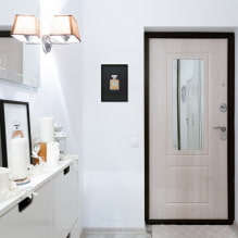 Puertas en estilo escandinavo: tipos, color, diseño y decoración, elección de accesorios-7