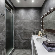 Baño estilo loft: elección de acabados, colores, muebles, fontanería y decoración-1