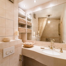 Diseño de baño al estilo de Provence-2.