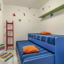 Habitación infantil para dos niños: zonificación, distribución, diseño, decoración, mobiliario-4