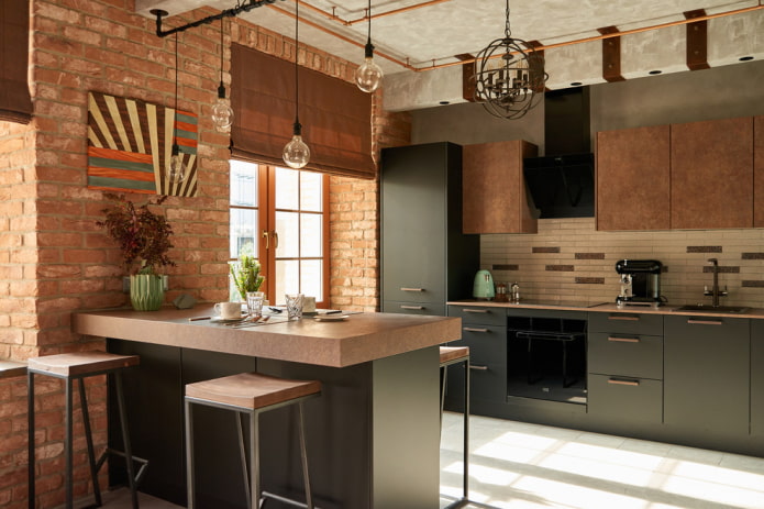 Cómo decorar una cocina estilo loft: una guía de diseño detallada