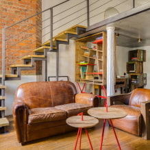 ¿Cómo decorar el interior de una sala de estar estilo loft? -2