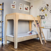 Habitación infantil para dos niños: ejemplos de reparación, zonificación, fotos en el interior-0