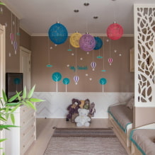 Habitación infantil para dos niños: ejemplos de reparación, zonificación, fotos en el interior-1