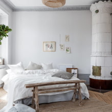 Dormitorio en estilo escandinavo: características, foto en el interior-4