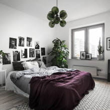 Dormitorio en estilo escandinavo: características, fotos en el interior-5